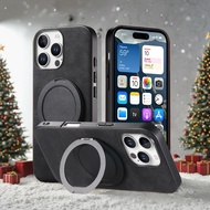 360° Rotating Magnetic Ring Stand Case for iPhone 17 Pro 16 Pro Max 15 Plus 14 13 12 11 XS XR 6P 7P 