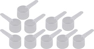18 mL Plastic Measuring Packaging Scoop (= 3.7 teaspoon/ = 18 cc/ = 0.61 fl oz), Medium Handle - to 