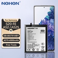 NOHON EB-BG781ABY Battery for Samsung Galaxy A52 / A52S 5G / S20 FE / S20 Fan Edition SM-G781 SM-A52