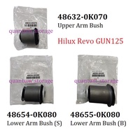 【Sabah】Toyota Upper Lower Control Arm Bush 48632-0K070 48654-0K080 48655-0K080 Hilux Revo GUN125