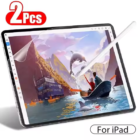2Pcs Paper Feel Film For iPad Pro 11 2018-2022 iPad Pro 12.9 2015 2017 Screen Protector For Writing 