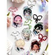 ALNST Fan Merch Alien Stage Keychain Sua Ivan Collectible Key Ring for Fans