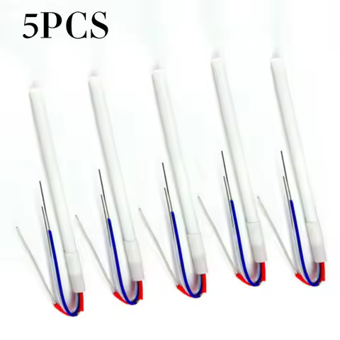 5Pcs Soldering Iron Ceramic Heater Core 24V 50W 4 Wire Adapter Heating Element For Soldering Station