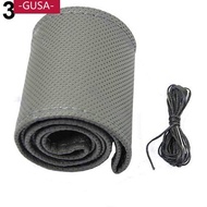 All Model Proton Cow Lear Steering Wheel Cover Penutup Stereng X70 IRIZ Waja Wira SAGA Persona Pera 