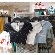 H&M Jastip CROPPED TOP H&M