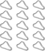 POPETPOP 80 Pcs Trampoline Triangle Ring Trampoline Buckle Marine Accessories Kids Mattress Heavy Du