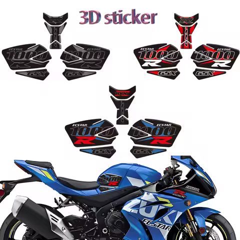 For Suzuki GSX R1000 GSX-R1000 GSX-R 1000 GSX-R1000RZ GSX-R1000R GSXR1000 R RZ Protector Tank Pad Gr