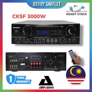 Professional Karaoke Power Amplifier Ampaudio CK5F BLUETOOTH stereo With Radio FM Karaoke Amplifier