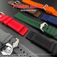 18/20/22/24/26mm Silicone Band for Gar-min Venu 3/Venu Sq2/Forerunner 265/255/245/165 - Soft Strap R