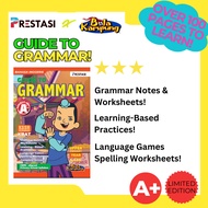 PRESTASI Guide To English Grammar Book Improves [Grammar,Spelling] For Year 4,5,6