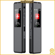 OUTMECI Digital Voice Recorder Pen, Portable 1536Kbps Recording MP3 Player, HD Noise Reduction Max S