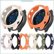 VIVI Shockproof Screen Protector Sleeve for Garmin-Forerunner 965 Housing Antiscratch