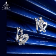 💎👩🏻‍⚕️ [เครื่องประดับ | ปลอดภัย] ต่างหู สร้อยคอ คนแพ้ง่าย : Fairy Heart (FME-06  FMN-06) Nantich Jew