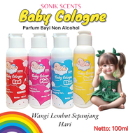 Paket 4 pcs Baby Cologne Parfum Bayi 100ml Non Alkhohol Bpom Parfume Minyak Wangi Bayi