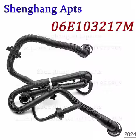 Cylinder Head Cover Crankcase Breather Vent Hose Assembly 06E103217M 06E103217G For Audi A4 B7 2005-