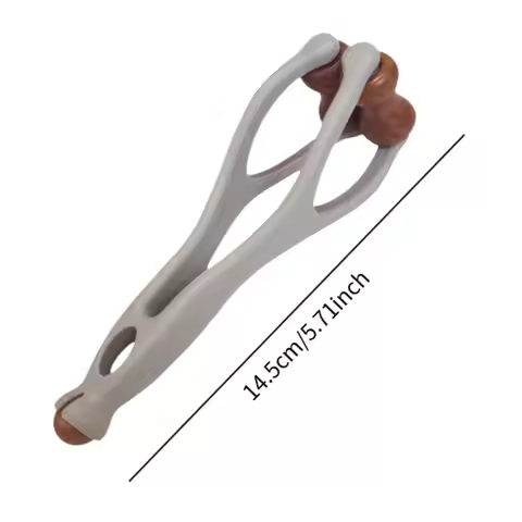 Handheld Finger Roller Massager Double Point Massage Tool for Computer Keyboard User Wrist Care