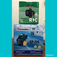 POMPA PENDORONG TOREN AIR OTOMATIS BOOSTER SHIMIZU BOOSTER PUMP - BIMASAKTI7