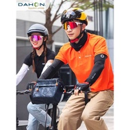 DAHON Daxing Foldable Bicycle Riding Helmet Road Mountain Bike Integrated Goggles Men Women Safety B