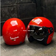 Vespa Orange Helmet