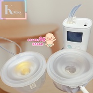 Kireina handsfree Cup Handsfree Cup Connect to Spectra S1 S9 Breast pump 24mm or 28mm Silicone Funne