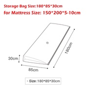 🔥[SPECIAL OFFER]🔥Home Use Latex Mattress Vacuum Bag Foldable Packing Storage Compression Bag for Memory Foam Ventilated