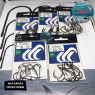 Hayabusa black nickel chinu hook