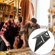 Seas 45 90 Degree Angles Ruler Aluminum Guide Ruler Measuring Ruler Multifunction