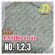 cat litter 10L Pasir Zeloit natural bisa dicuci penghilang bau pup pip anabul pasir kucing anjing ke