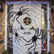 Cobweb Bigger Spider Web Spider Props Spiders Web Stretchy Yarn