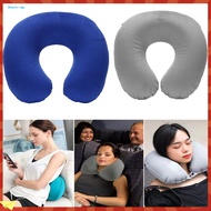 GH|  U-shaped Neck Cushion Inflatable Memory Foam Fatigue Relief Flight Headrest Sleep U-shaped Cush