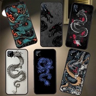 soft black OPPO A3S A5 A37 Neo 9 A57 4G A5S A7 A59 F1s A77 F3 A83 A1 A1K dragon H phone case