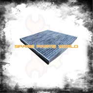 CABIN FILTER TOYOTA VIOS NCP42 CAMRY ACV30 ESTIMA ACR30 ALPHARD ANH10 HARRIER ACU30 (CARBON BLACK) A