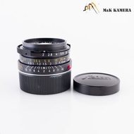 LEITZ Leica Summicron-M 35mm F/2.0 Ver.4 7 Elements Black Lens Yr.1979 11310 #69526