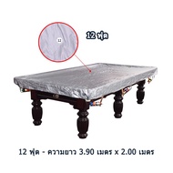 weleda1 Delivery Waterproof Snooker Table Cover ​12 Ft. Cover. Pool Grade A Fabric Light Durable Tha