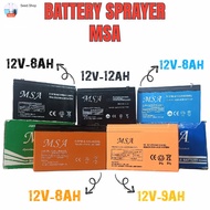 8A 9A 10A12A 12V Battery Electric Pest Sprayer Msa Battery Accu/