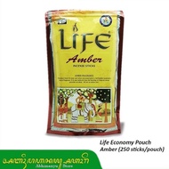 New Dupa/Hio Wangi Aromaterapi Darshan Life Amber Economy Pouch 250 Sticks