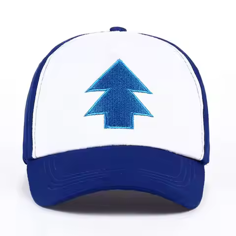 Cartoon Pines Hats Gravity Falls Dipper Baseball Caps Cosplay Accessories Hat Canvas Adjustable Boys