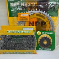 GEAR SET CRF 150 NPP NIPPON PARTS