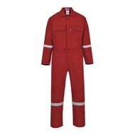 Houston Fire Resistance Coverall (FRC) PPE With Silver Reflector ISO11612
