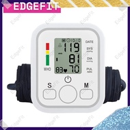EdgeFit Rechargeable Digital Arm Blood Pressure Monitor Original Accurate Large Screen Meter For