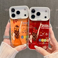 Samsung A12 A06 A23 A15 A13 A22 A50 A03 A04 A51 Case Shockproof Strap Cute Cartoon Pattern ChoP- XPV
