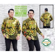 Lintang Kanoman Long Sleeve batik Shirt For Men batik Tops by ab