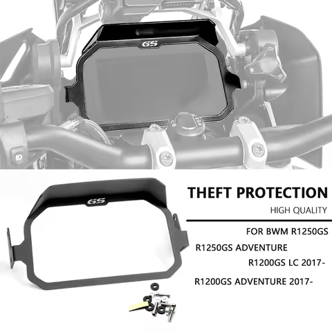 R1250GS ADV Motorcycle TFT Anti-theft Frame Cover Screen Protector Protection Parts For BMW R1200GS 