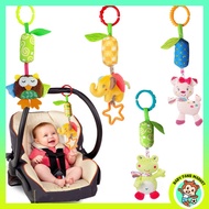 Baby Infant Toys Infant Stroller Bed Cot Crib Hanging Doll Teether Animal Rattles Toys