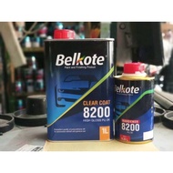 CLEAR COAT BELKOTE 8200 PU 2K VERNIS MENGKILAP 1LITER