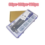 110pc Manual rivet gun86Set106pc Rivet Nut Set Manual Nut Gun Set Tool