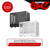 Deepcool CH160 Plus Tempered Glass Micro ATX /Mini-ITX Compact PC Case