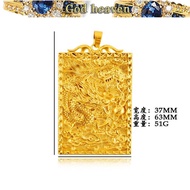 Dragon Tenghai Dragon Tag 916 916gold Pendant Necklace salehot