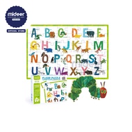 Mideer มิเดียร์ Floor Puzzle-The very hungry caterpillar จิ๊กซอว์ตัวต่อ ABC ลายน้องหนอน