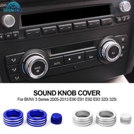 OPENMALL 3Pcs/4Pcs Car Air Conditioning Sound Knob Cover Car Interior Decoration For BMW 3 Series 20